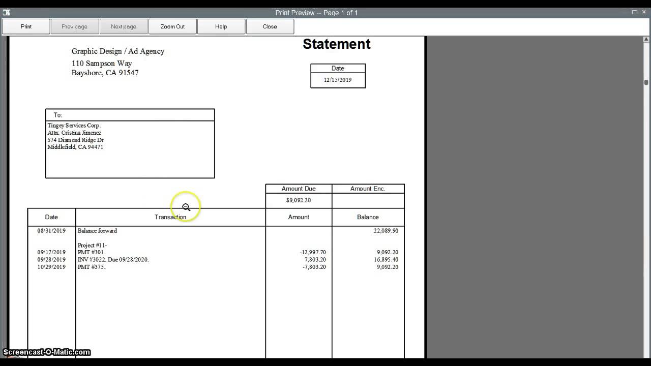How to send statements in quickbooks for mac download